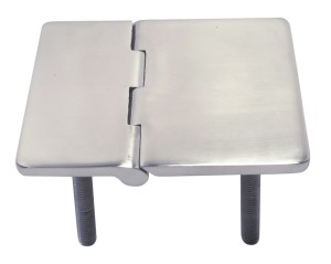 8927 ZAWIAS 80X65X4 ZE ŚRUBAMI M6X45 NIERDZEWNY A4