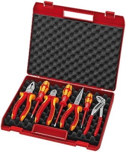 KNIPEX 002115 WALIZKA NARZĘDZIOWA+7 CZĘŚCI 