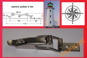ZATRZASK P NIERDZEWNY A2 KANDAHAR ZAPIĘCIE DŹWIGOWE