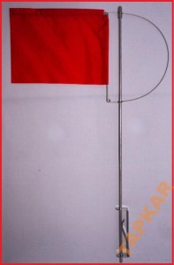 WIMPEL WSKAŹNIK KIERUNKU WIATRU 200X235 NIERDZEWNY A2