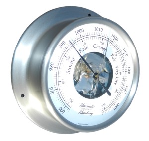 G04 BAROMETR HANSEATIC INSTRUMENTS FI 110 MM STAL INOX
