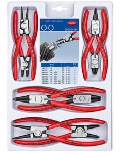 KNIPEX 002004V01 ZESTAW SZCZYPIEC SEGERA DO PIERŚCIENI OSADCZYCH 