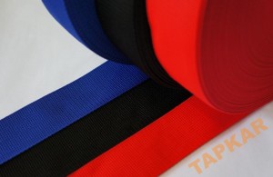 TAŚMA NOŚNA BALASTOWA F 50 MM CZARNA MOCNA 1M