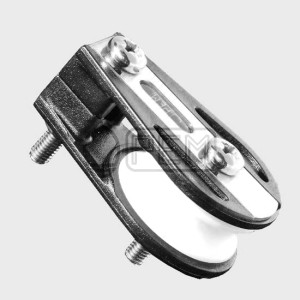 PEM 410X BLOK ZWROTNY NIERDZEWNY A2 ŁOŻYSKOWANY BLOCZEK