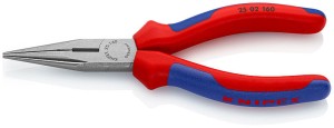 KNIPEX 2502160 SZCZYPCE TNĄCE PÓŁOKRĄGŁE ORYGINAŁ