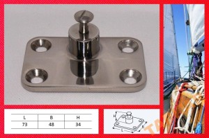 PODSTAWA DUŻA UCHWYT DO BOCZNEGO MONTAŻU BIMINI